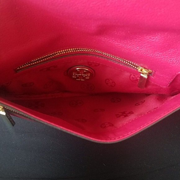Tory Burch red and gold crossbody - Picture 5 of 9